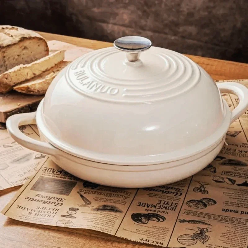 Dutch Oven Enamel - Teglia per pane in ghisa smaltata