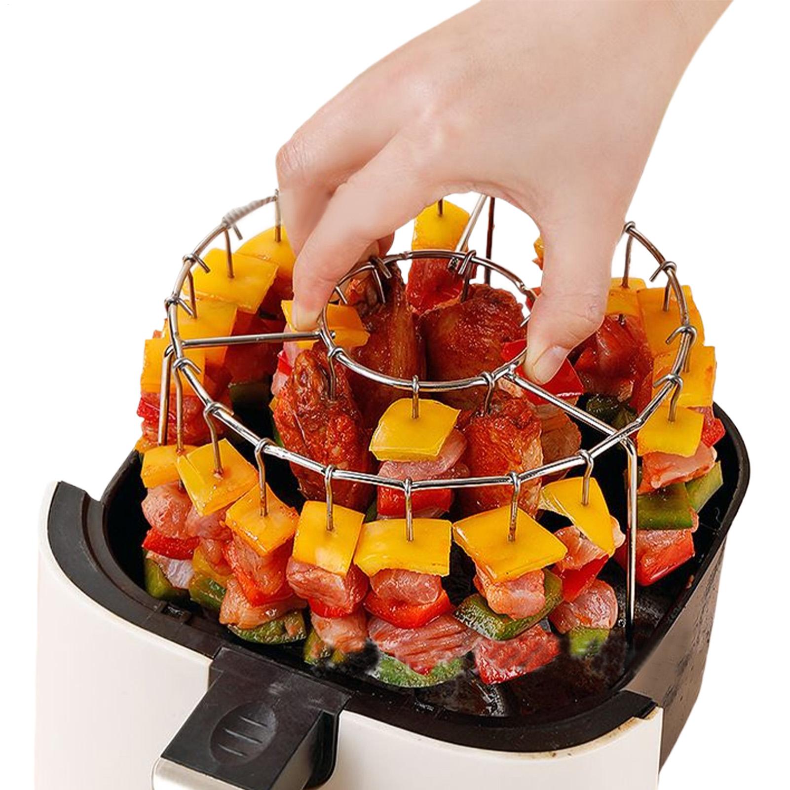 Home Cooking Meal - Supporto per Spiedini per Friggitrice ad