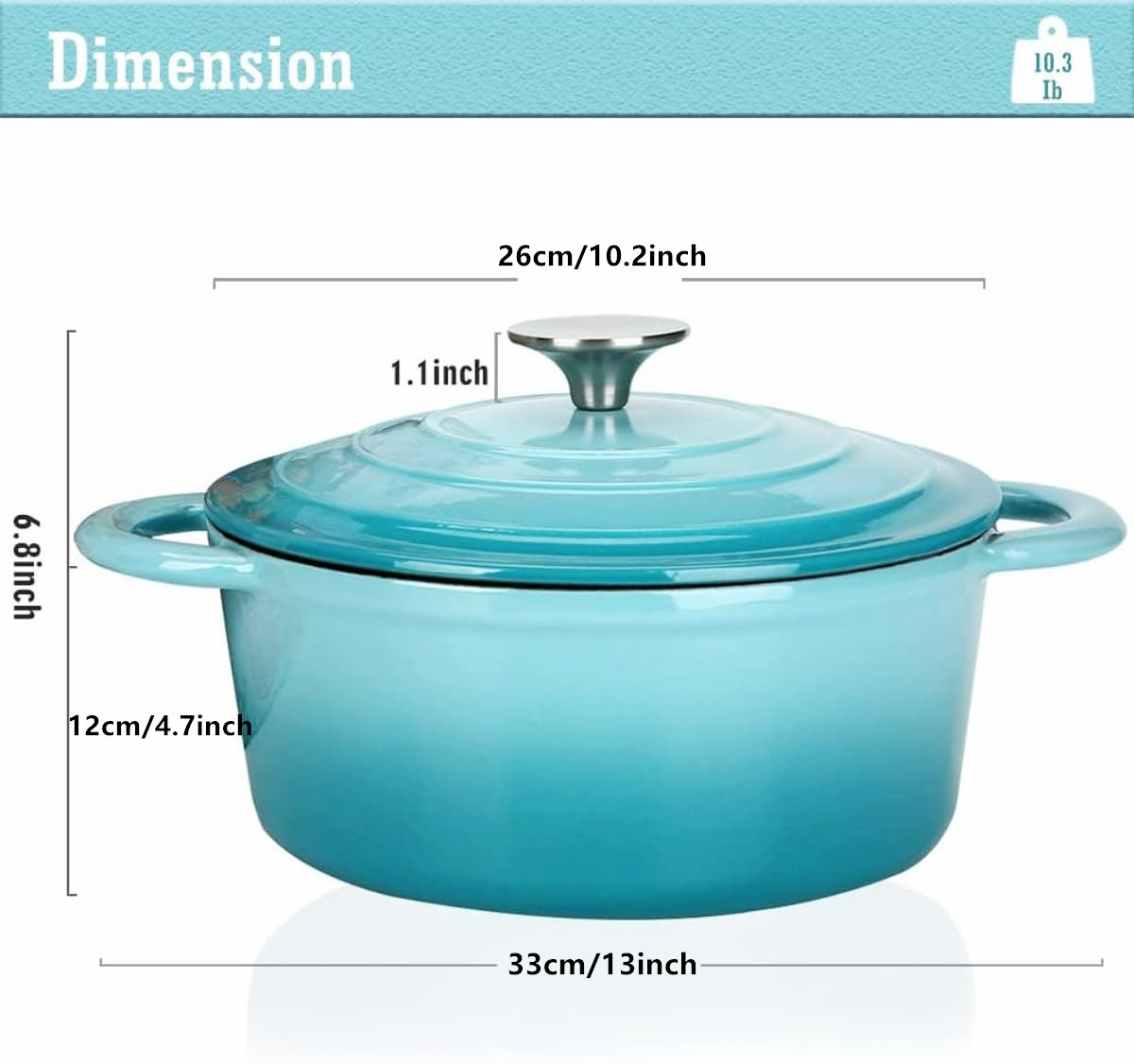 Forno olandese in ghisa smalta - Dutch Oven Enamel recensione e prezzo