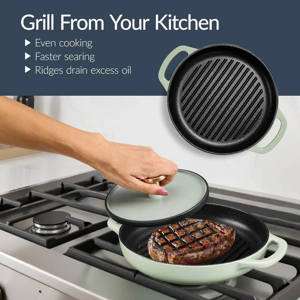 Set di pentole: Padella antiad - Dutch Oven Enamel recensione e prezzo