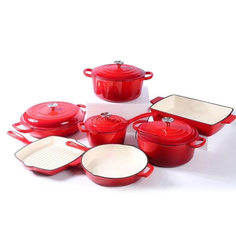 Set di pentole in ghisa smalta - Dutch Oven Enamel recensione e prezzo