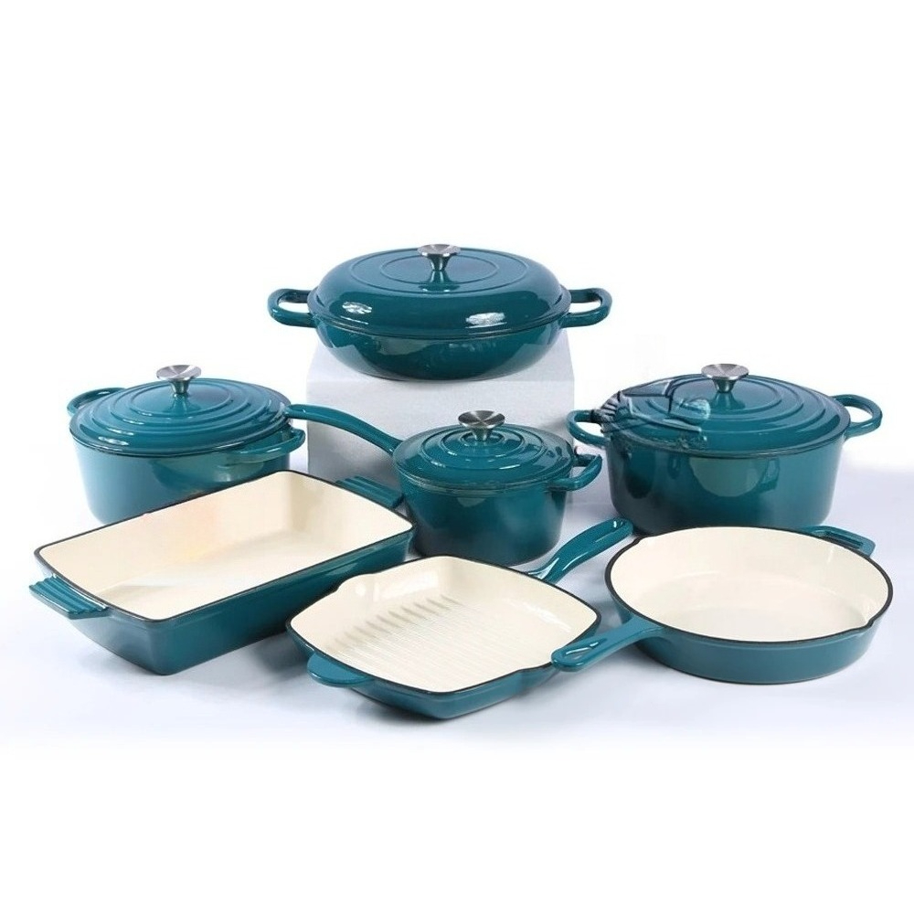 Set di pentole in ghisa smalta - Dutch Oven Enamel recensione e prezzo