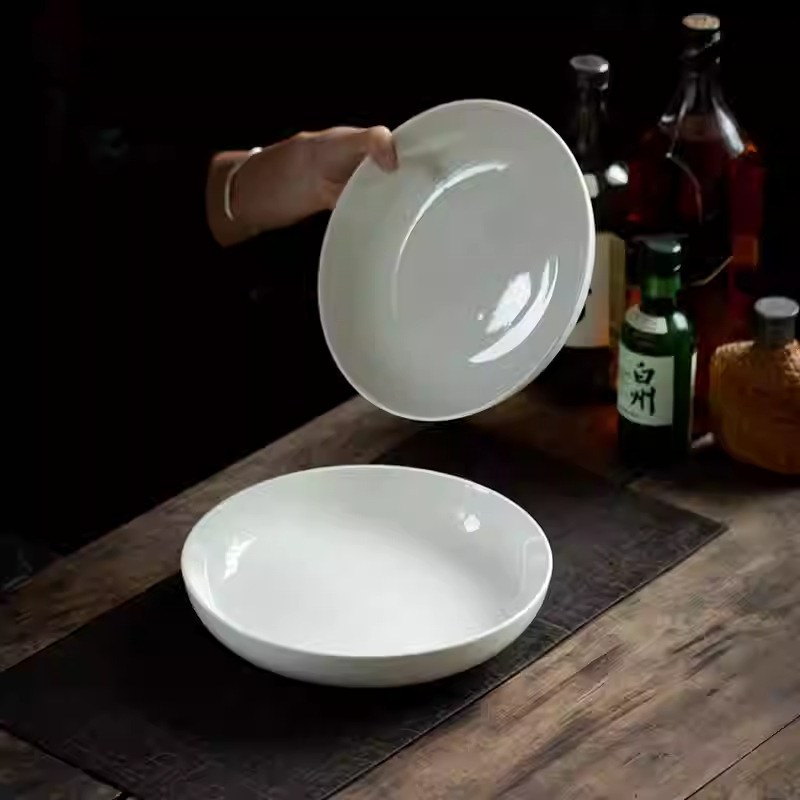 Piatto fondo in porcellana bia - Home Cooking Meal recensione e prezzo
