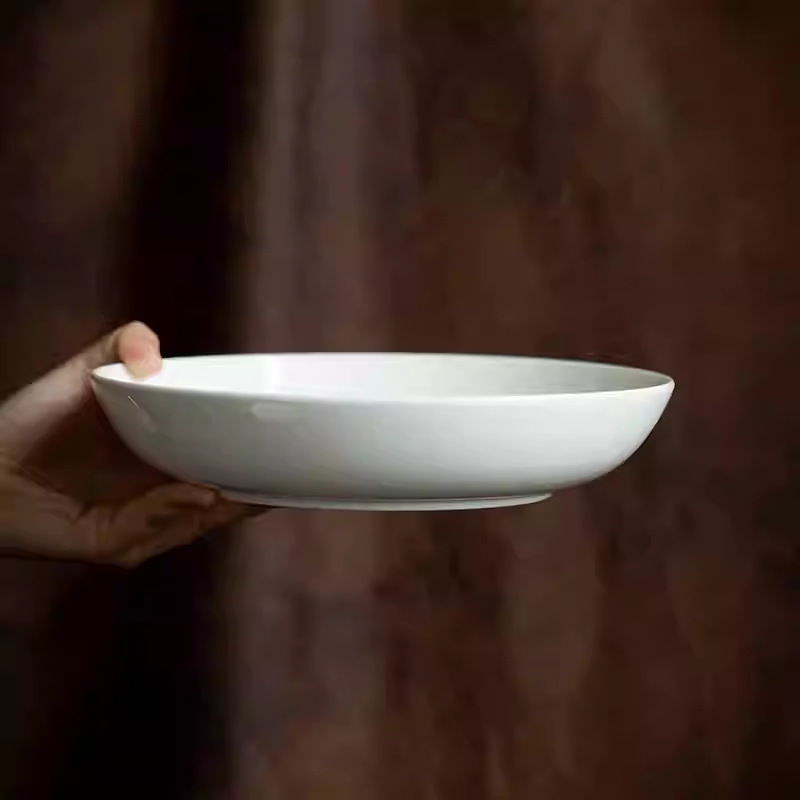 Piatto fondo in porcellana bia - Home Cooking Meal recensione e prezzo
