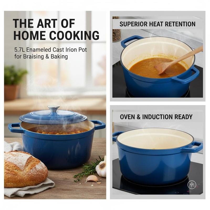 Pentola in Ghisa Smaltata, Cap - Dutch Oven Enamel recensione e prezzo