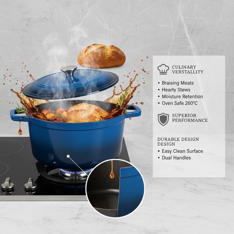 Pentola in Ghisa Smaltata, Cap - Dutch Oven Enamel recensione e prezzo